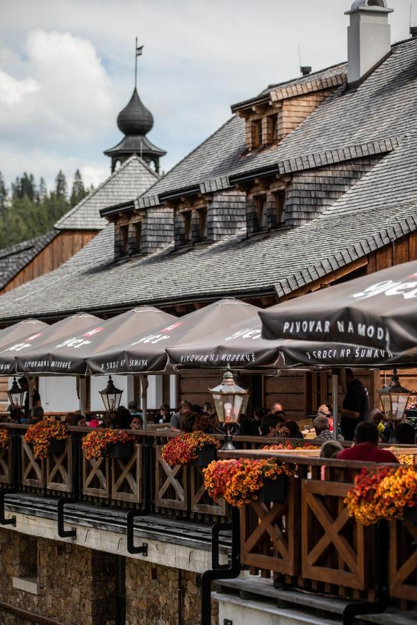 Pivovar Lyer Modrava Exterior photo